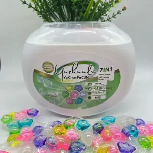 50pcs Concentrated 7in1 Detergent Pods with Floral Fruity Fragrance Long-lasting Boxed Seven-in-One Laundry Detergent Capsules