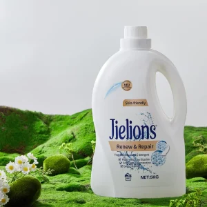 5L White Bottle Laundry Detergent Fragrance and Color Protection Cleaning Soap Liquid
