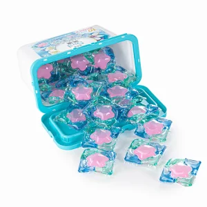 5in1 Eco Friendly Fruity Fragrance Disposable Laundry Pods 28 Piece Detergent for Apparel