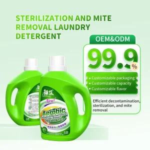 5kg Eco Friendly Plant Based Gel Laundry High Efficiency Stain Remover Whitening Rose Scent 80%+ for Ingredient for Apparel