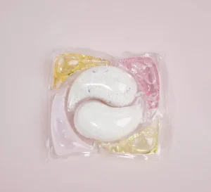 6 in 1 Concentrated Disposable Laundry Gel Pods Perfume Granular Beads for Clothes Linen Detergent Cleaners Packaged in Bags