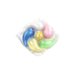 6 in 1 Eco Friendly Biodegradable Disposable Gel Laundry Pods for Apparel Fresh Fragrance Bulk Customizable