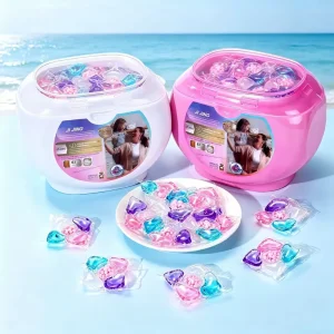 61pcs 11g Laundry Detergent Pods with Long Lasting Fragrance Deep Cleansing Liquid Capsules Concentrate