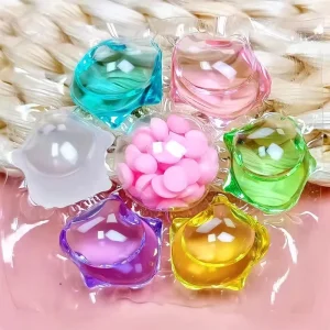 7 in 1 Washing Pods Disposable Nature Scented Laundry Detergent Beads Soap Capsules for Apparel Use