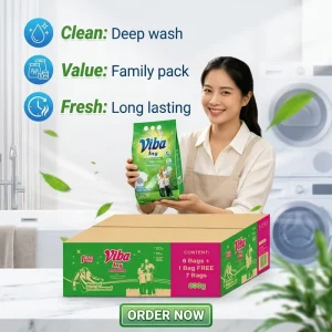 800g 3kg High Quality Strong Floral Scented Baby Laundry Detergent Washing Powder Soap Stains Remover Large Production Capacity