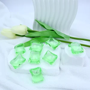 Advanced Eco Friendly Single Chamber Disposable Laundry Detergent Pods Anti Bacterial Softening 50% 80% Active Ingredients for