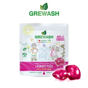 All in 1 Concentrate Washing Pods 8g High Quality Antibacterial Effect Laundry Capsules Eco-remedy Aromatization Capsule Lessive
