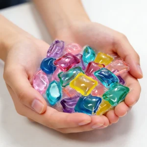 All in One Function Water soluble Detergent in Capsules for Washing Detergent Manufacturer Fragrant Laundry Capsule Pods