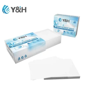 All in One Laundry Detergent Sheets Eco Friendly & No Mess Custom Branding & Low MOQ