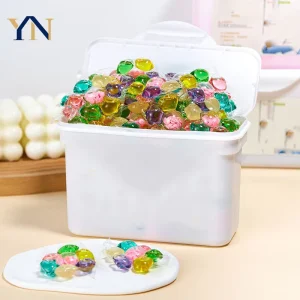 All in one Laundry Pods for Deep Clean Enzyme Laundry Stain Removal Capsules Long lasting Fragrance Scent Booster Bead