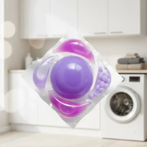 Apparel 5 in 1 Powerful Stain Removal Laundry Capsule Scent Bead 5 Chamber Detergents Pods for Washing Machine