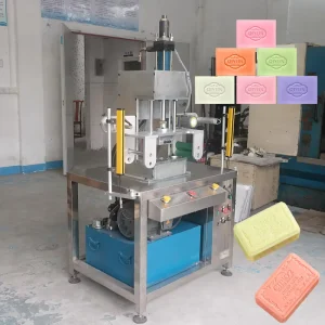 Automatic Toilet Laundry Detergent Soap Bar Stamping Printer Equipment Production Line Cutting Soap Molding Machine