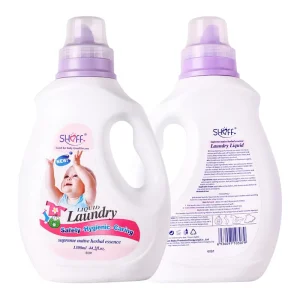 Baby Liquid Laundry Detergent Soap Natural for Newborn or Infant Unscented and Hypoallergenic for Sensitive Skin
