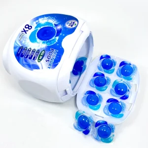 Biodegradable Fragrance Scent Booster Pods 5 Chambers Laundry Detergent Capsule SVHC free Eco Friendly Laundry Soap Pods