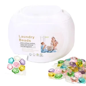 Blossom Scent 3-in-1 Disposable Liquid Laundry Detergent Pods Nature Scent Convenient Washing Solution for Apparel