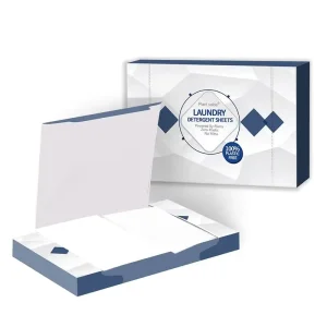 Bomei Eco Friendly Disposable Laundry Detergent Sheet Deep Cleaning for Clothes Solid Shape
