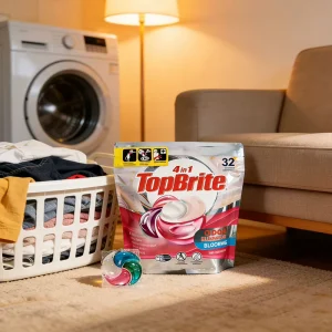 Bulk Concentrated 4 1 Formula Laundry Detergent Pods All One Super Concentrated Gel Anti bacterial Disposable