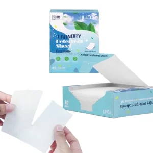 Bulk Water Soluble Laundry Sheets Concentrated Cleaning Paper Long lasting Fragrance Support Private Label Customization
