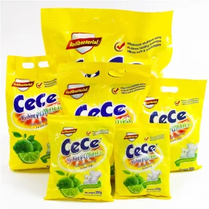 CECE15g 30g Factory Price Washing Powder High Quality Household Hand Wash Machine Wash Laundry Detergent Soap Powder
