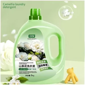Camellia Essence Liquid Laundry Detergent for Easy Apparels Wash