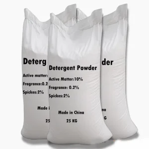 China Factory Direct OEM Laundry Detergent Washing Powder 25kg Bulk Detergent Powder