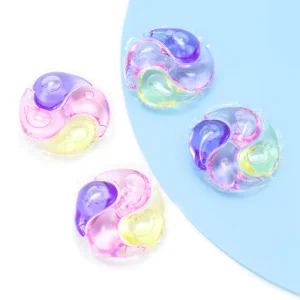 China Manufacturer 4 in 1 Eco Friendly Laundry Beads Biodegradable Laundry Detergent Pods