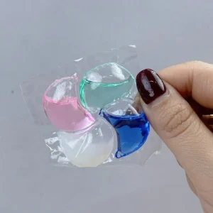 China OEM Disposable Eco Friendly Laundry Pods Apparel Detergent Pods Floral Fruity Scent for Hand Machine Washing Bulk