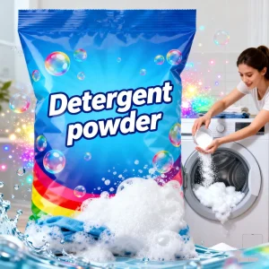 China Supplier’s Lemon Scented Laundry Detergent Powder Handcrafted Clothes Soap for Sale in the Laundry Room