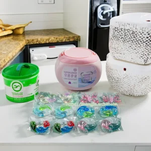 China Supply Eco Friendly Heavy Duty Commercial Detergent Pods Fruity Fragrance Disposable Apparel Grease Removal 50% 80% Active