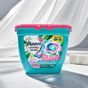 Chinese Manufacturer 3 in 1 Efficient Laundry Detergent Capsules Gentle Stain Removal Condense Washing Detergent Pods