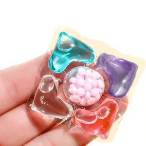 Chinese Suppliers Pods Disposable Laundry Detergent Soap Pods Gel 5 in 1 Lavender Scent Laundry Detergent Capsules High Quality