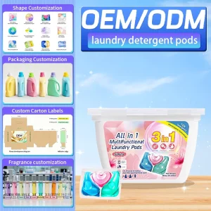 Cleaning Products Laundry Detergent Pods Detergent Capsules Washing Pods Laundry Capsule Laundry Scent Booster Beads