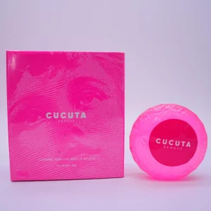 Cleaning Soap for Makeup Brush Solid Bar Soap Round Shape Customized Fragrance Type Block Packaging for Cleaning Makeup Brushes