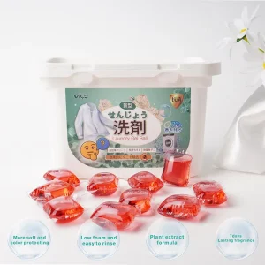 Clothes Washing Liquid Laundry Pods Laundry Capsules Soap Detergent With Super Strong Cleaning Power
