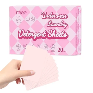 Clothes Washing Underwear Laundry Sheets Eco Friendly Laundry Detergent Sheets