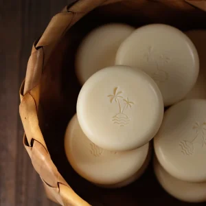 Coconut Essential Oil Handmade Bar Soap Vitamin E Plant Fragrance All Skin Types Facial Body Cleansing Soap