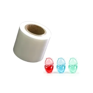 Cold Water Soluble PVA Material Laundry Detergent Capsules Pods Plain Film