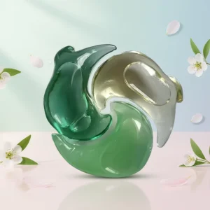 Commercial Eco Friendly Disposable Laundry Pods Liquid Detergent Natural Scent 50% 80% Active Ingredients for Apparel