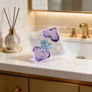Concentrated Disposable Eco-Friendly Laundry Detergent Pods with Multi-Effect for Apparel Use