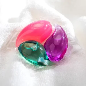 Concentrated Enzymes Added Laundry Detergent Capsules Bulk OEM Laundry Detergent Pods 3 Chamber Gel Capsules