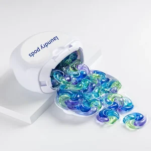 Custom Brand 5 in 1 Luxury Scented Laundry Detergent Pods Washing Capsules Laundry Detergent Pods