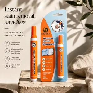 Custom Brand Eco Friendly Detergent Pocket Portable Non Toxic Instant Stain Remover Liquid Pen 10ml