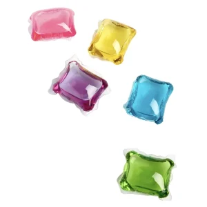 Custom Disposable Washing Clothes Concentrated Ecofriendly Biodegradable Liquid Laundry Capsules Detergent Pods