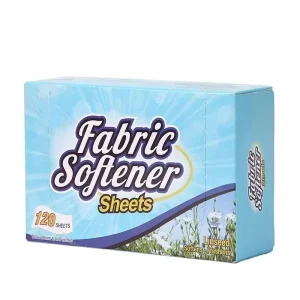 Custom Eco Friendly Lasting Scented Fabric Softener Dryer Sheets Anti Static Prevent Wrinkle for Drying Machine Apparel