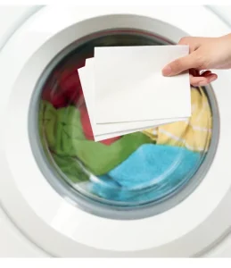 Custom Eco friendly Fragrance Lasting Deep Clothes Washing Detergent Paper Laundry Sheet
