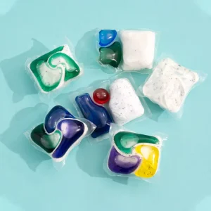 Custom Factory Direct Disposable Dishwashing Pods Solid Dishwasher Gel Detergent Capsules for Stain Removal