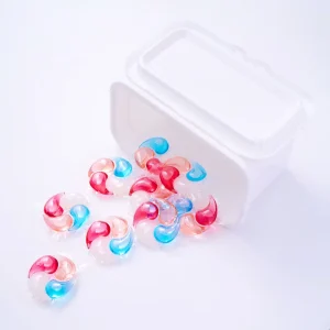 Custom Fragrances Disposable Eco-Friendly 4-in-1 Plant-Based Laundry Detergent Pods Anti-Bacterial Protection
