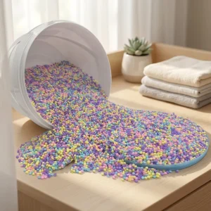 Custom High Quality Laundry Scent Booster Beads Solid Disposable Eco Friendly 5%-15% Active Ingredients Mixed Apparel