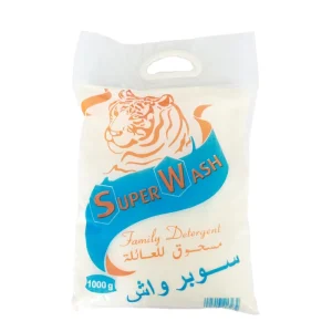Custom Leak Proof Laundry Detergent Powder Soap Powder for Washing Machine Packaged in Plastic Bags