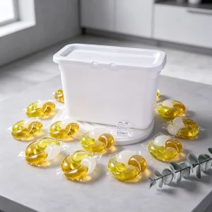 Custom Logo Laundry Detergent Pods 5 in 1 Anti Color Transfer Long Lasting Scent Eco Friendly Beads